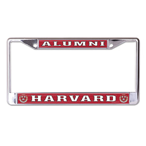 Harvard University Emblem Logo Alumni Chrome License Plate Frame