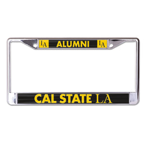 Cal State LA Alumni Chrome License Plate Frame