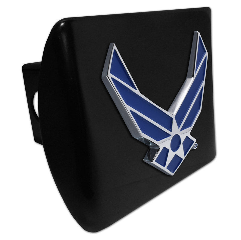 Air Force Wings Black Hitch Cover