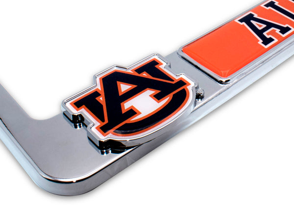 Auburn Tigers 3D License Plate Frame