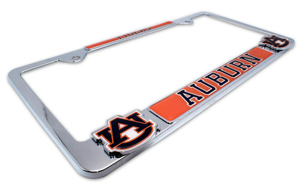 Auburn Tigers 3D License Plate Frame