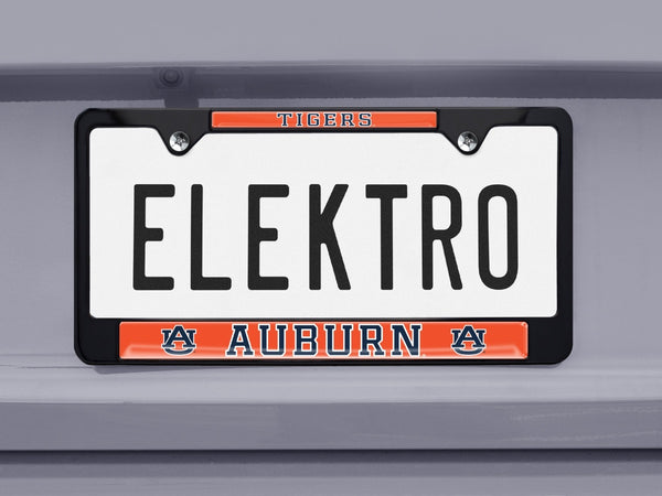 Auburn Tigers Black License Plate Frame