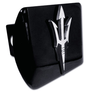 Arizona State Pitch Fork Black Metal Hitch Cover
