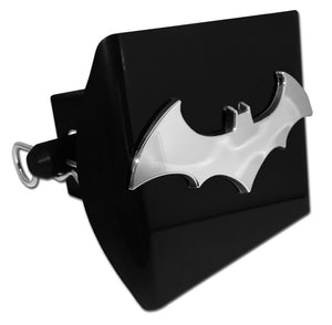 Batman Bat Black Plastic Hitch Cover