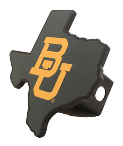 Baylor University Texas Shape Large Metal Hitch Cover