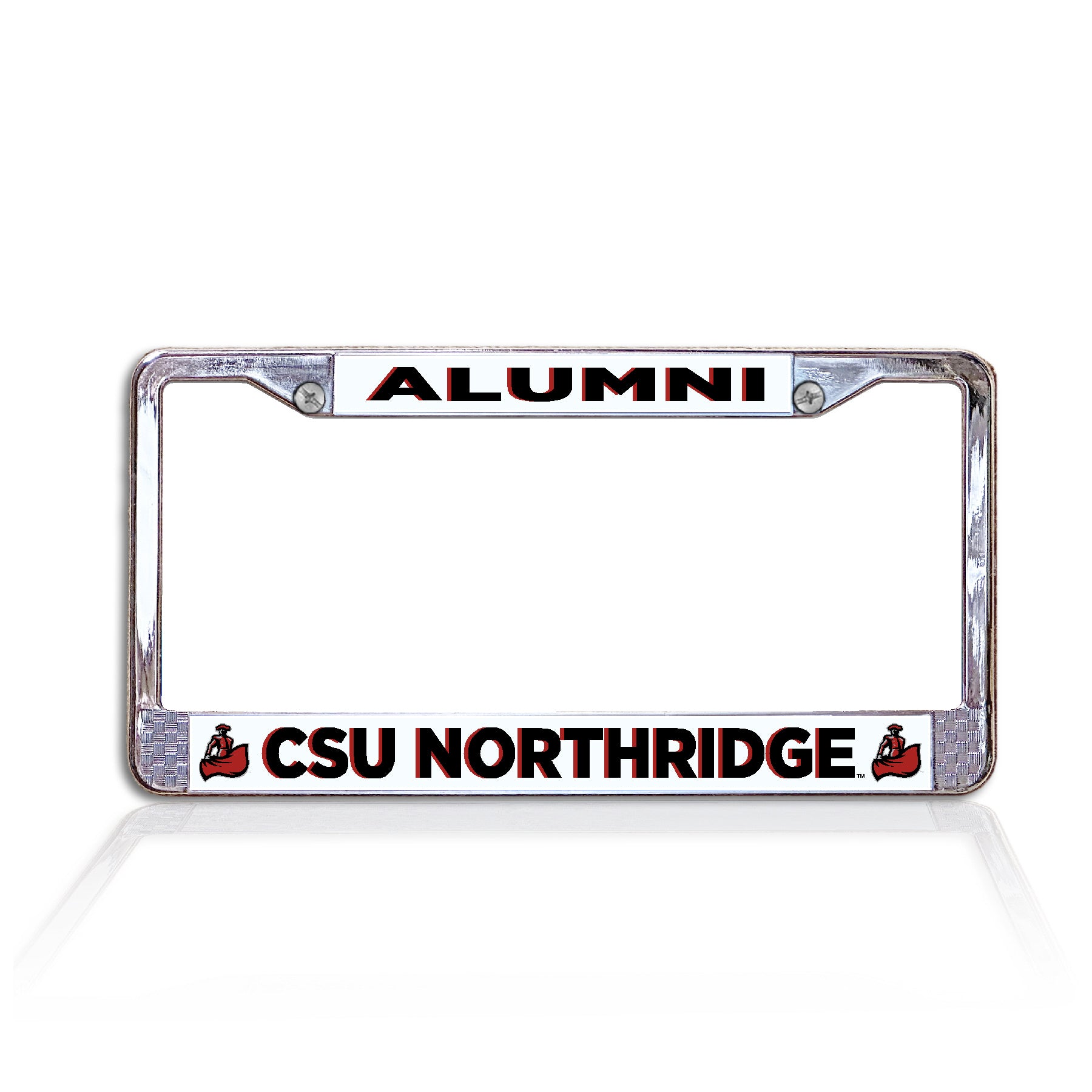 CSU Northridge Alumni Chrome License Plate Frame