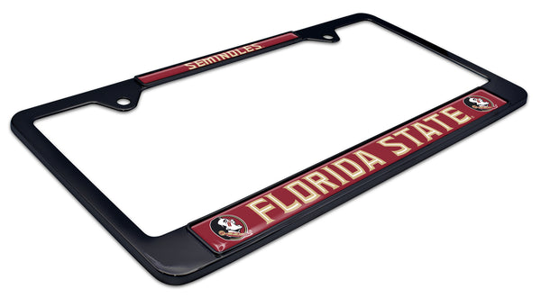 Florida State Seminoles Black License Plate Frame