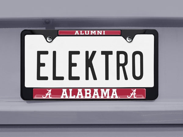 University of Alabama Alumni Black License Plate Frame
