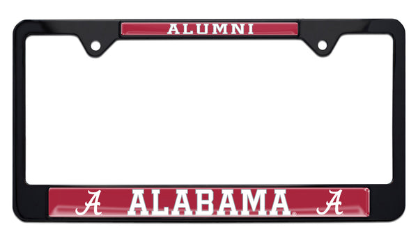 University of Alabama Alumni Black License Plate Frame