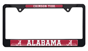 University of Alabama Crimson Tide Black License Plate Frame