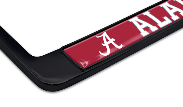 University of Alabama Crimson Tide Black License Plate Frame