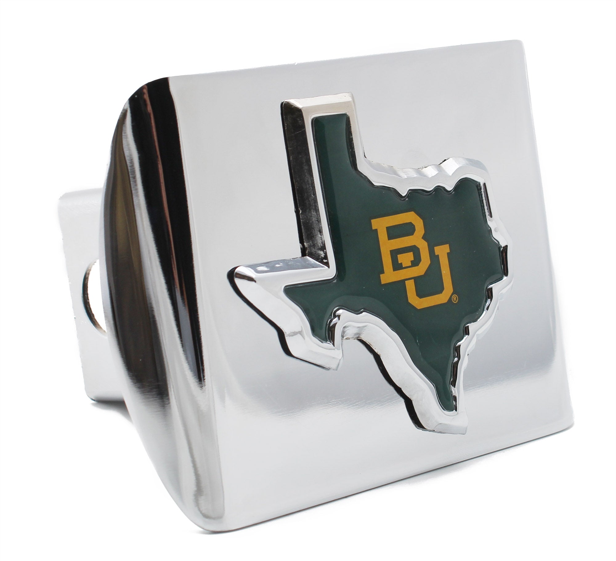 Baylor University Colors Chrome Hitch Cover