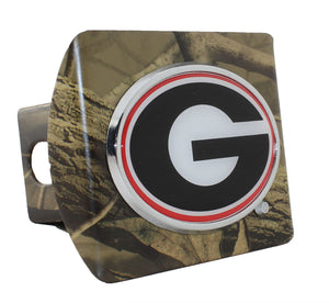 University of Georgia Color Camo Hitch Cover