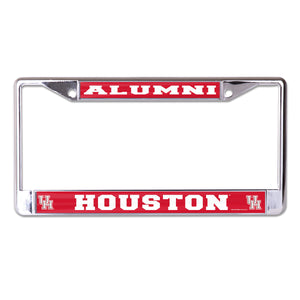 University of Houston Alumni Chrome License Plate Frame