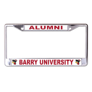 Barry University Alumni Chrome License Plate Frame