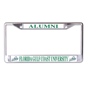 Florida Gulf Coast University Alumni License Plate Frame