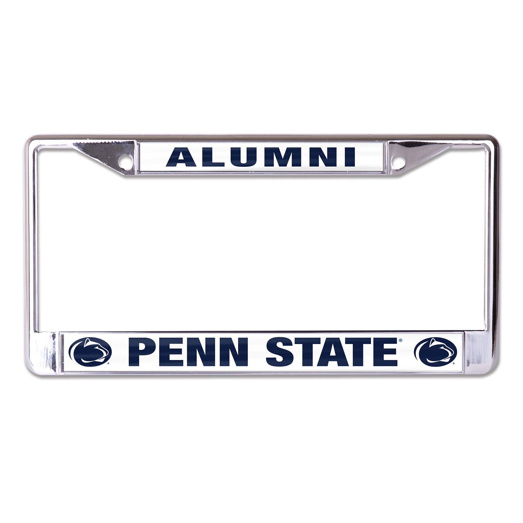 Penn State University Alumni Chrome License Plate Frame