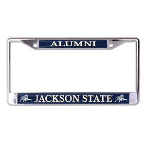 Jackson State University Alumni Chrome License Plate Frame