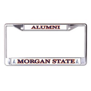 Morgan State University Alumni Chrome License Plate Frame