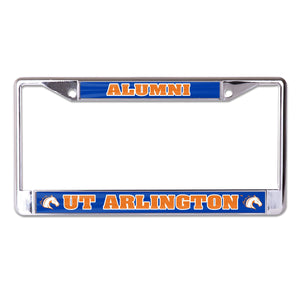 University of Texas at Arlington Alumni Chrome License Plate Frame