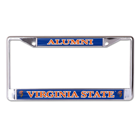 Virginia State University Chrome License Plate Frame