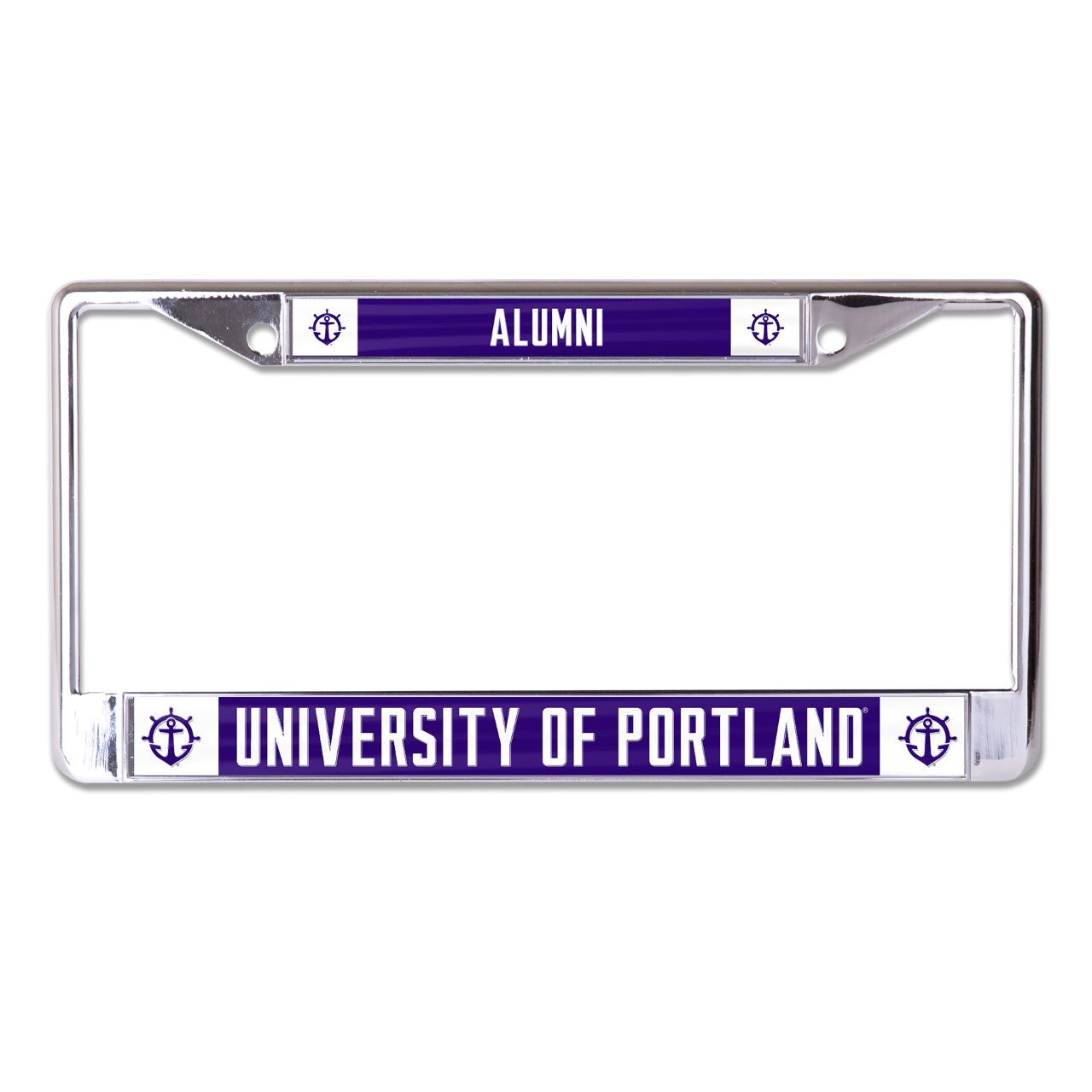University of Portland Alumni Chrome License Plate Frame