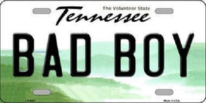 Bad Boy Tennessee Novelty Metal License Plate