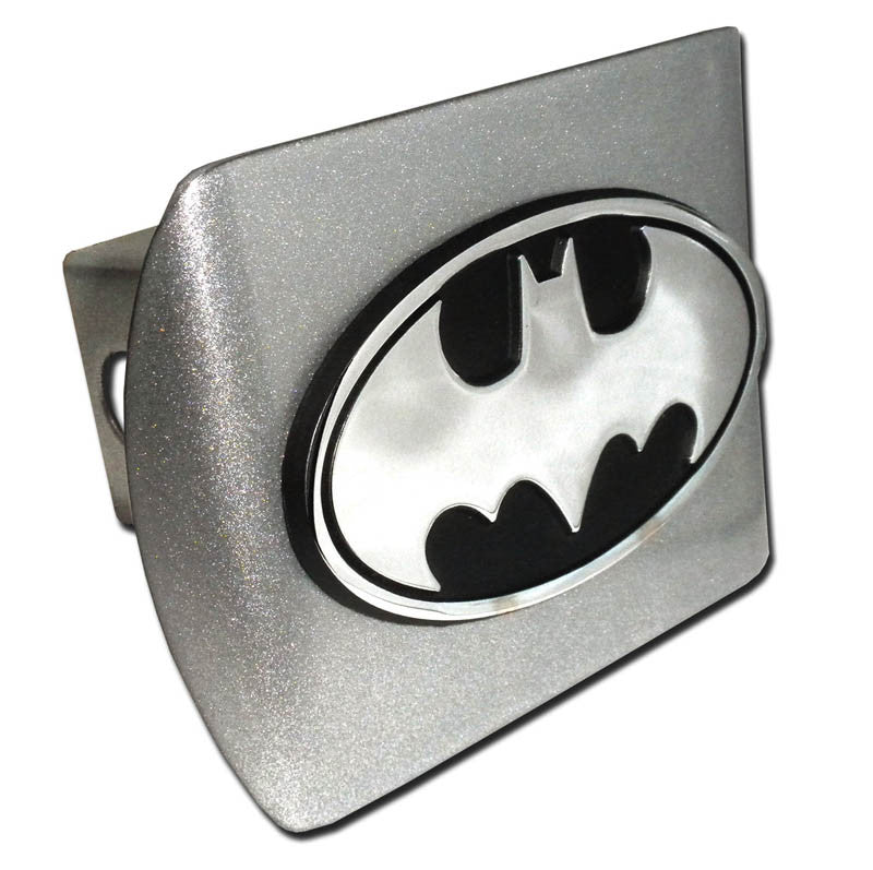 Batman Brushed Metal Hitch Cover