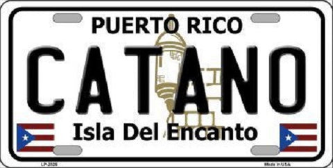 Catano Puerto Rico Metal Novelty License Plate