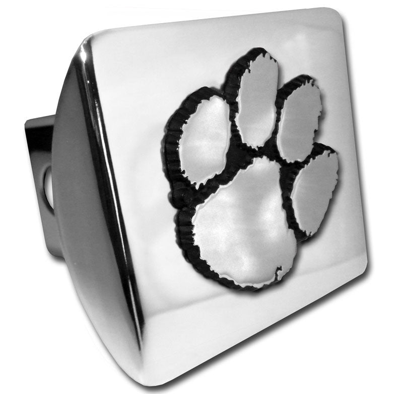 Clemson Chrome Hitch Cover