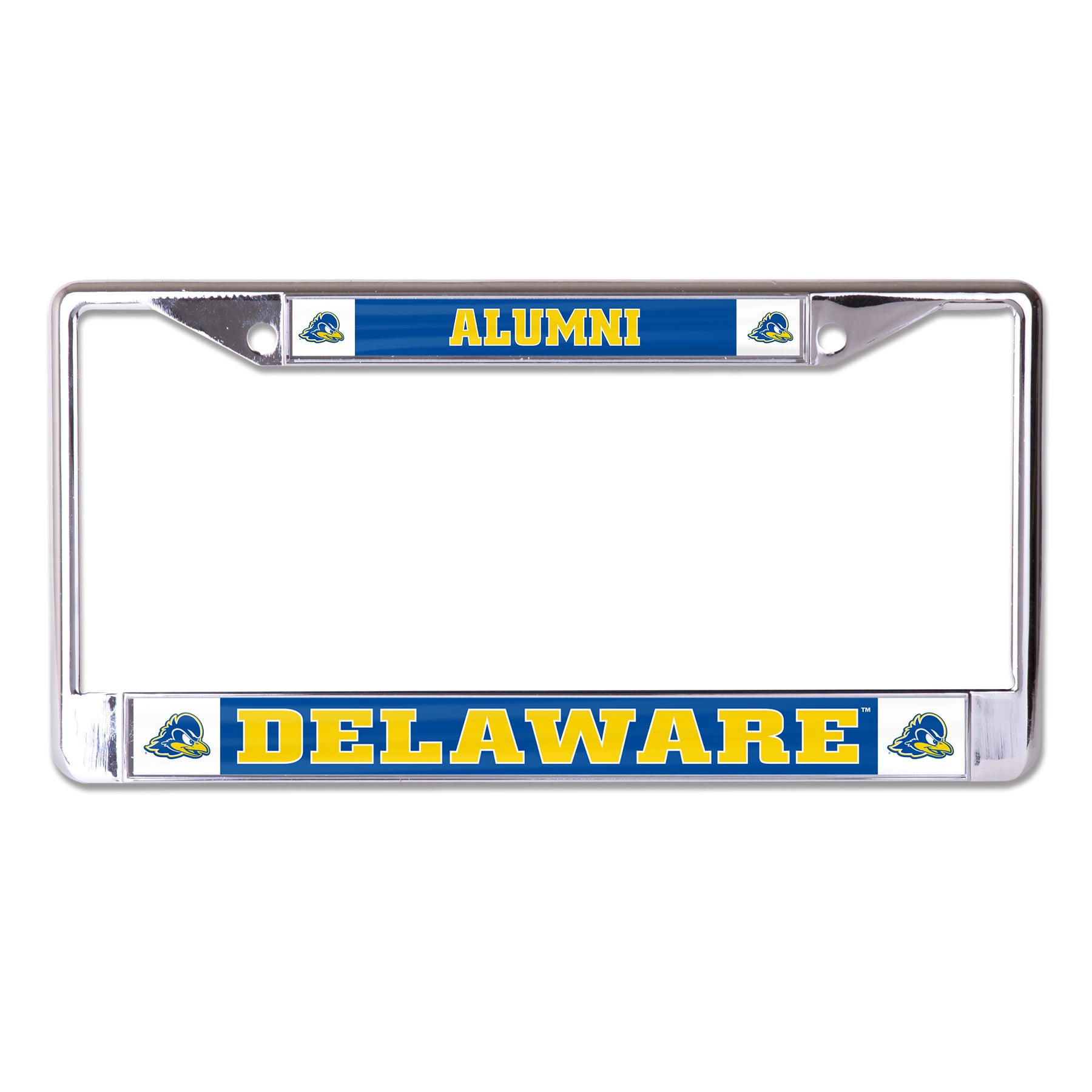 University of Delaware Alumni Chrome License Plate Frame
