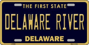 Delaware River Delaware Novelty Metal License Plate
