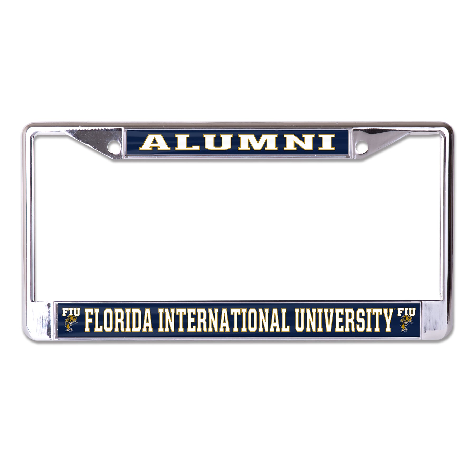 Florida International University Alumni Chrome License Plate Frame