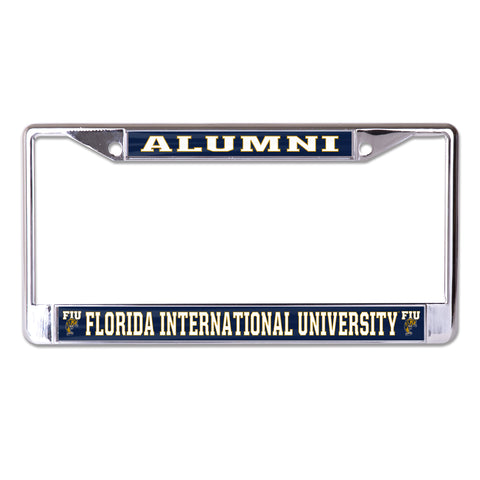 Florida International University Alumni Chrome License Plate Frame