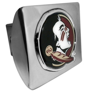 Florida State Seminole Color Chrome Hitch Cover