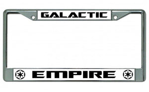 Galactic Empire Star Wars Photo License Plate Frame