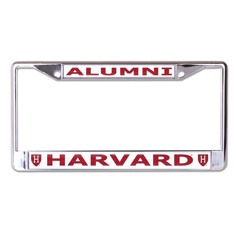 Harvard University H Logo Alumni Chrome License Plate Frame