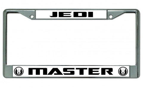 Jedi Master Star Wars Photo License Plate Frame