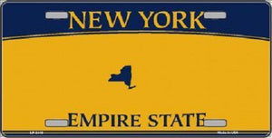 New York State Background Blanks Metal Novelty License Plate