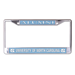University of North Carolina Alumni Chrome License Plate Frame