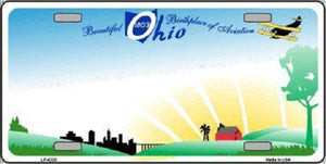 Ohio Novelty State Metal Novelty License Plate