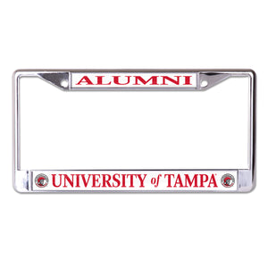 University of Tampa Alumni Chrome License Plate Frame