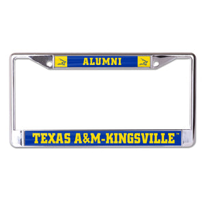 Texas A&M–Kingsville Alumni Chrome License Plate Frame