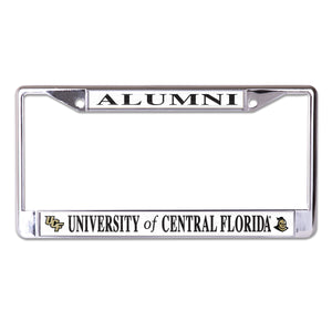 University of Central Florida Alumni Chrome License Plate Frame